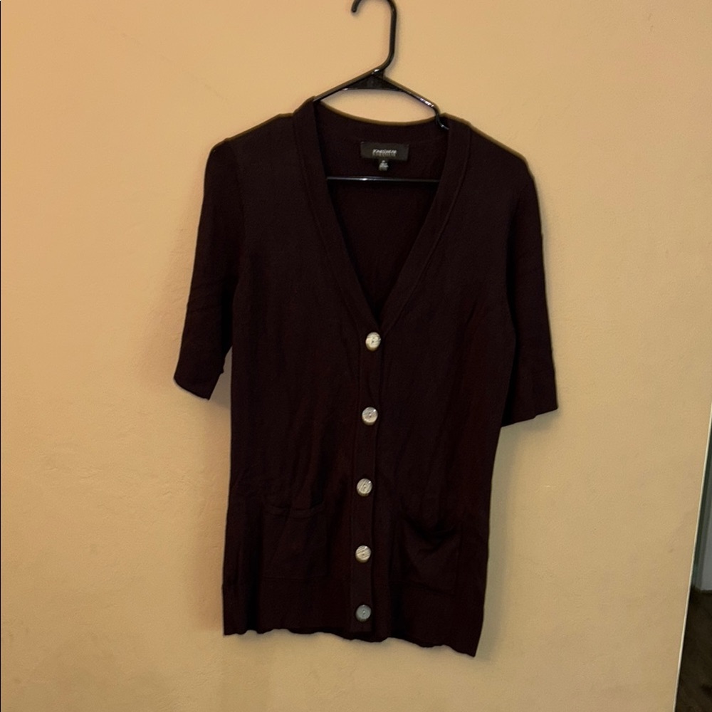 Jones Wear Women's Cardigan - Deep Brown